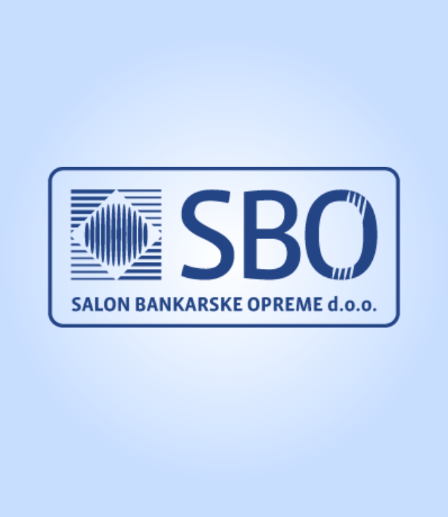 <i>SBO</i>
	  <span>Salon bankarske opreme d.o.o. otvoren je nakon višegodišnjeg iskustva u opsluživanju i opremanju finansijskih društava i institucija sa ciljem da korisnicima pruži kompletnu uslugu...   </span>